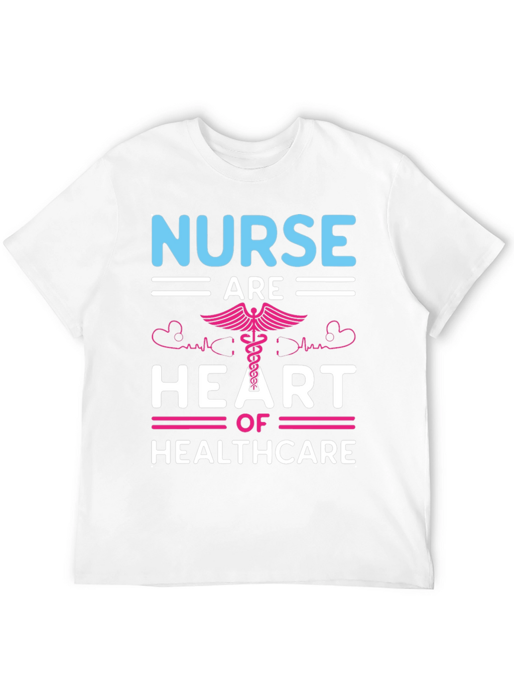 Nurse Heart of Healthcare Graphic T-Shirt