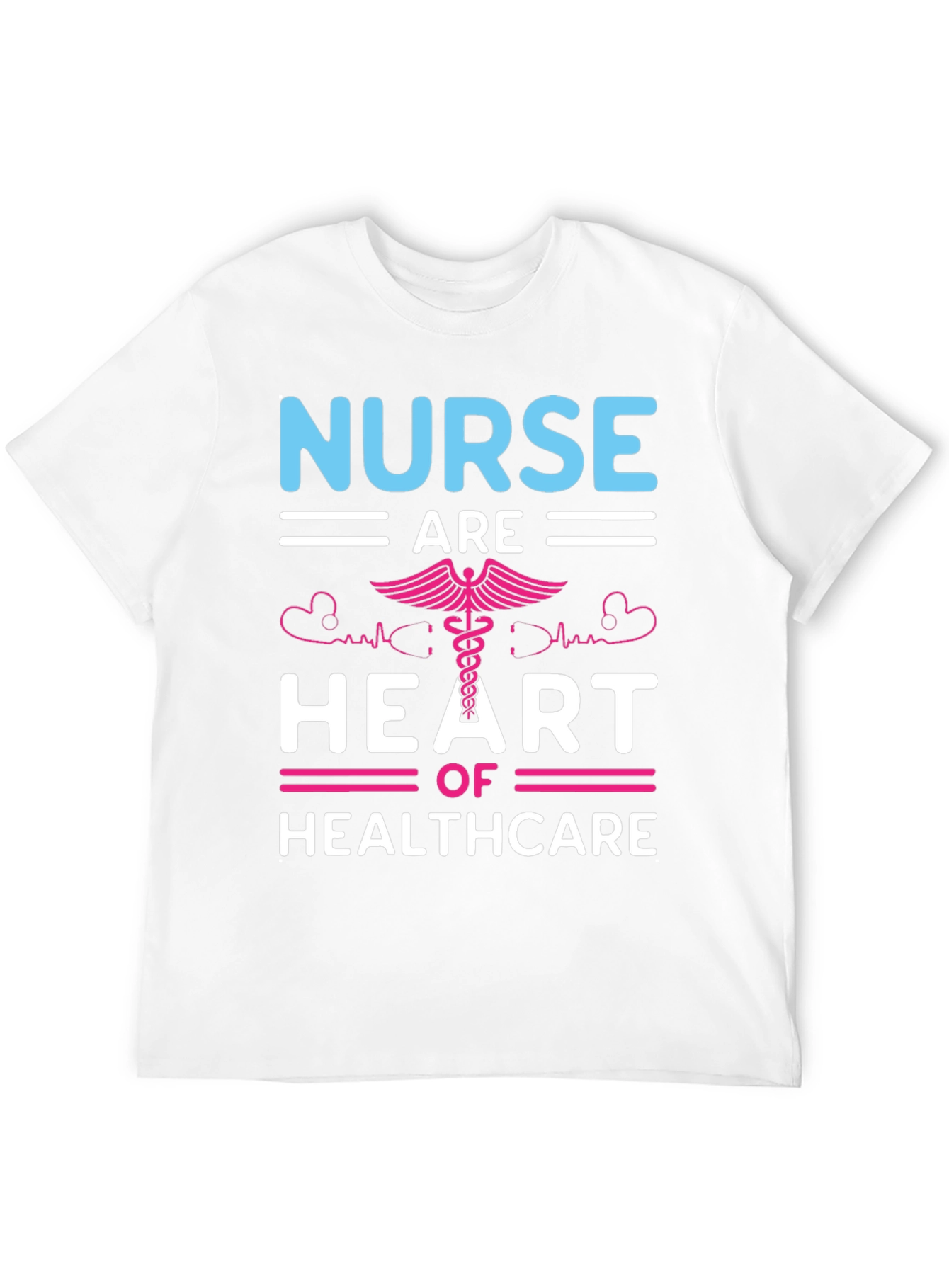 Nurse Heart of Healthcare Graphic T-Shirt