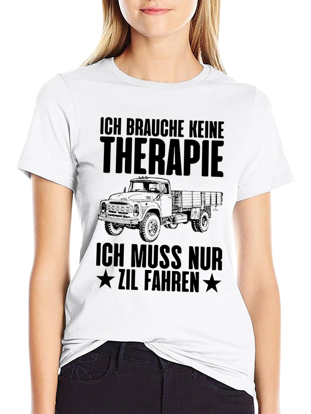 ZIL Truck Therapy T-Shirt - Humor Tee