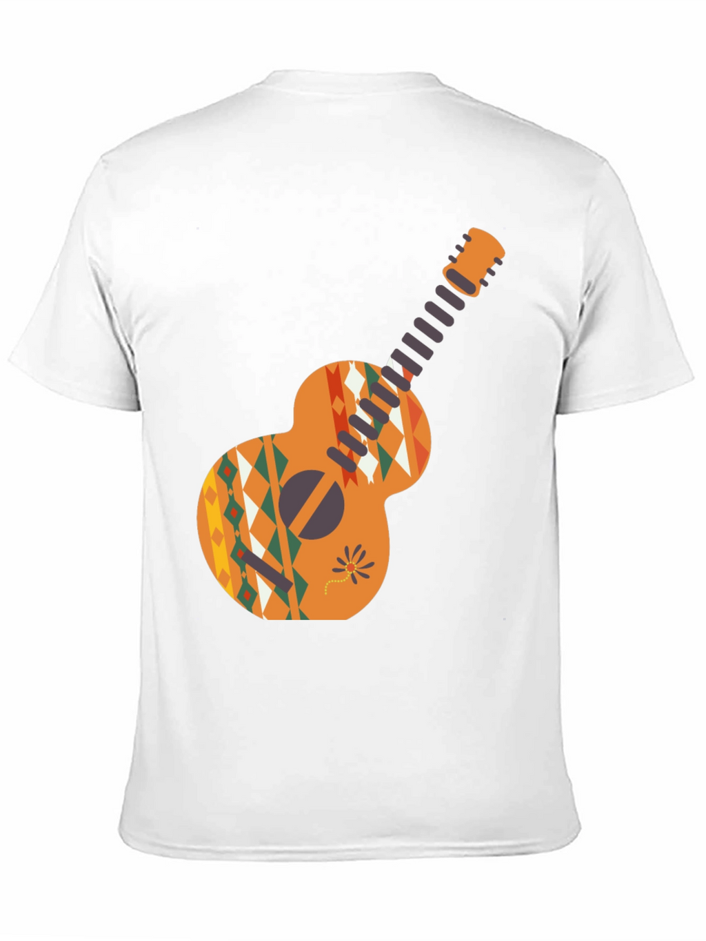 Aztec Guitar Graphic Tee - Casual Comfort