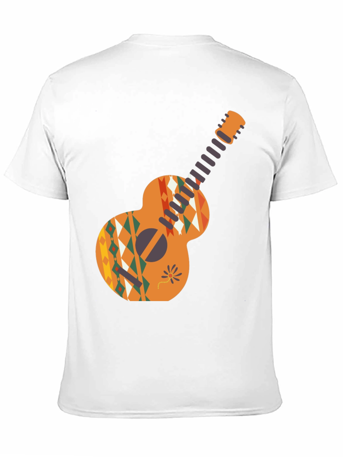Aztec Guitar Graphic Tee - Casual Comfort