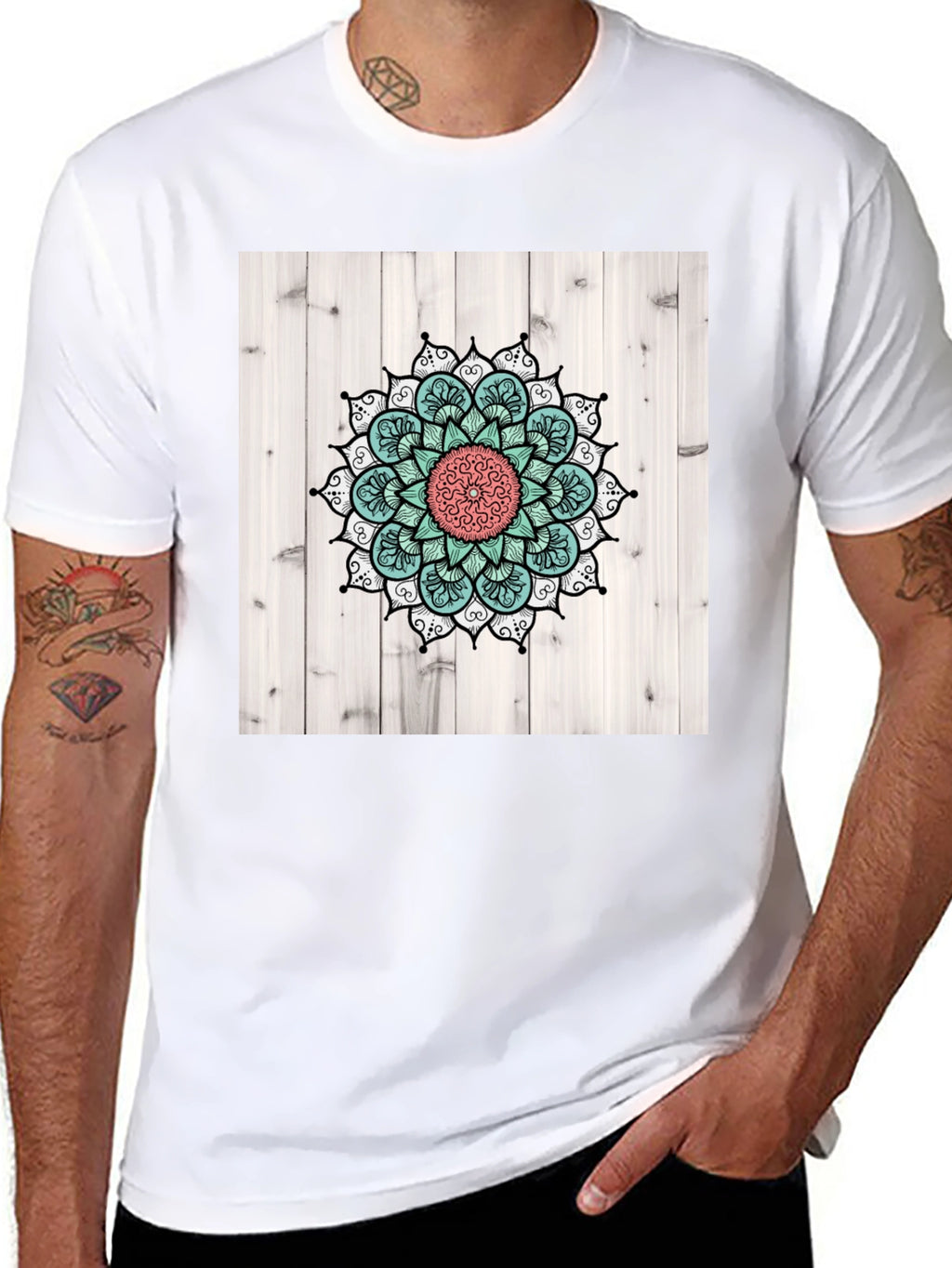 Mandala Graphic Tee - Stylish Unisex T-Shirt