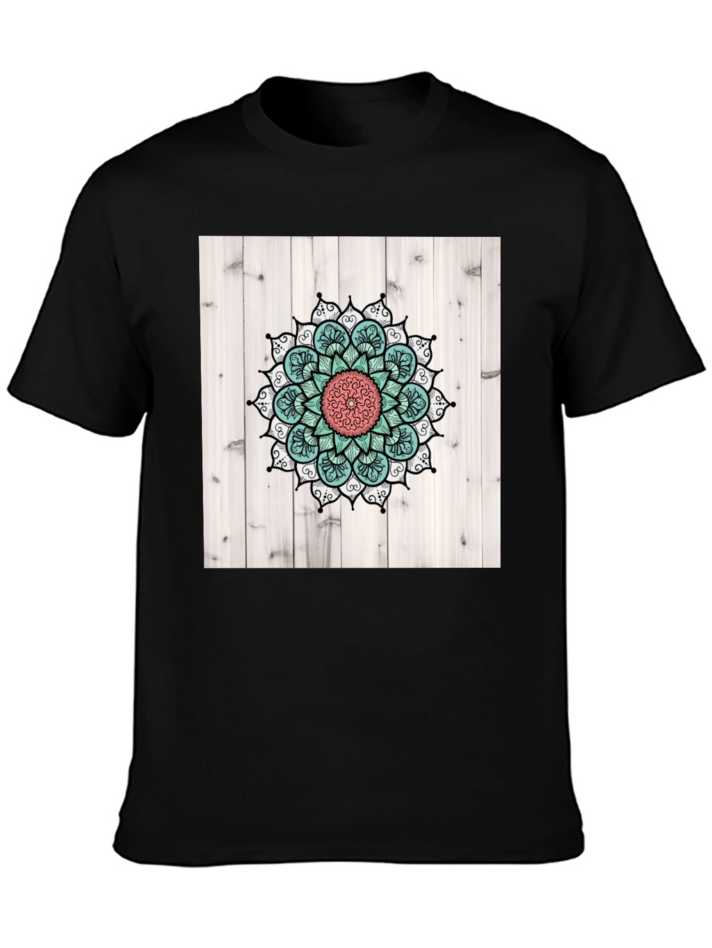 Mandala Graphic Tee - Stylish Unisex T-Shirt