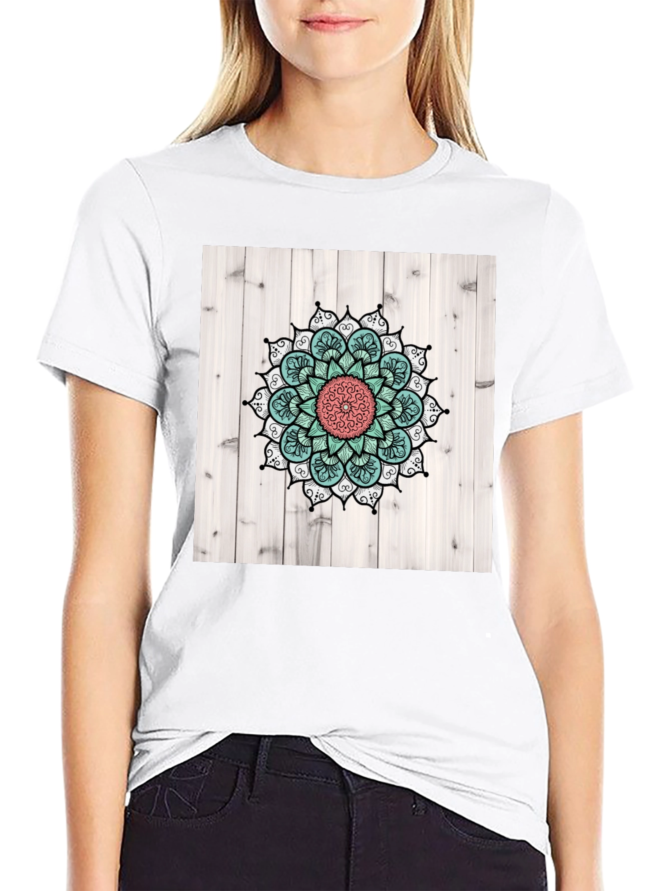 Mandala Graphic Tee - Stylish Unisex T-Shirt