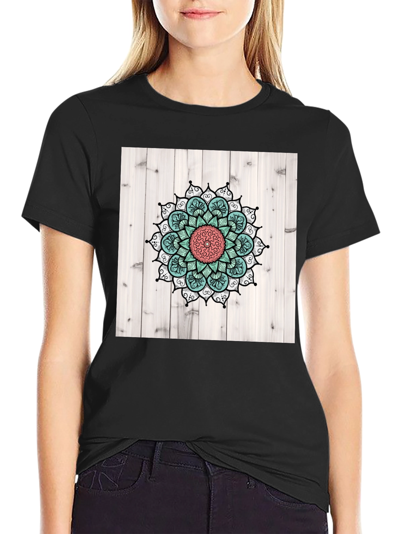 Mandala Graphic Tee - Stylish Unisex T-Shirt