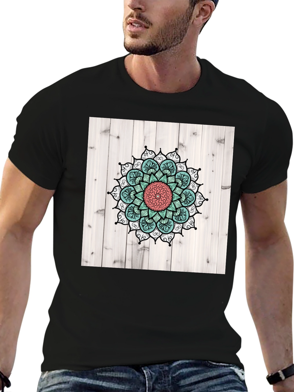 Mandala Graphic Tee - Stylish Unisex T-Shirt
