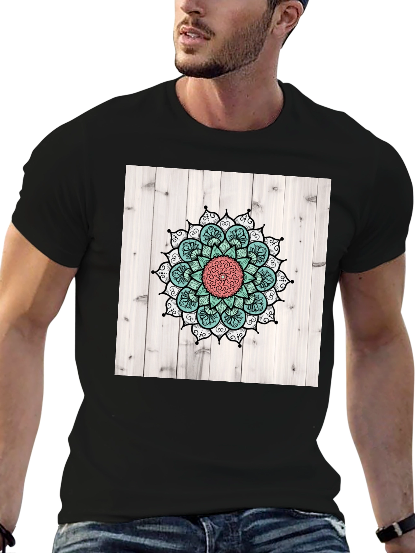 Mandala Graphic Tee - Stylish Unisex T-Shirt
