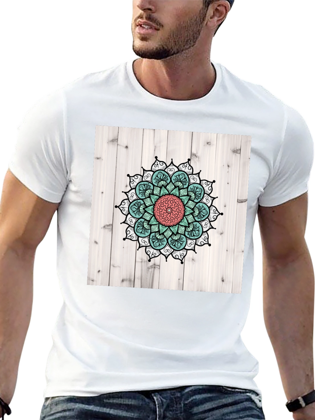 Mandala Graphic Tee - Stylish Unisex T-Shirt