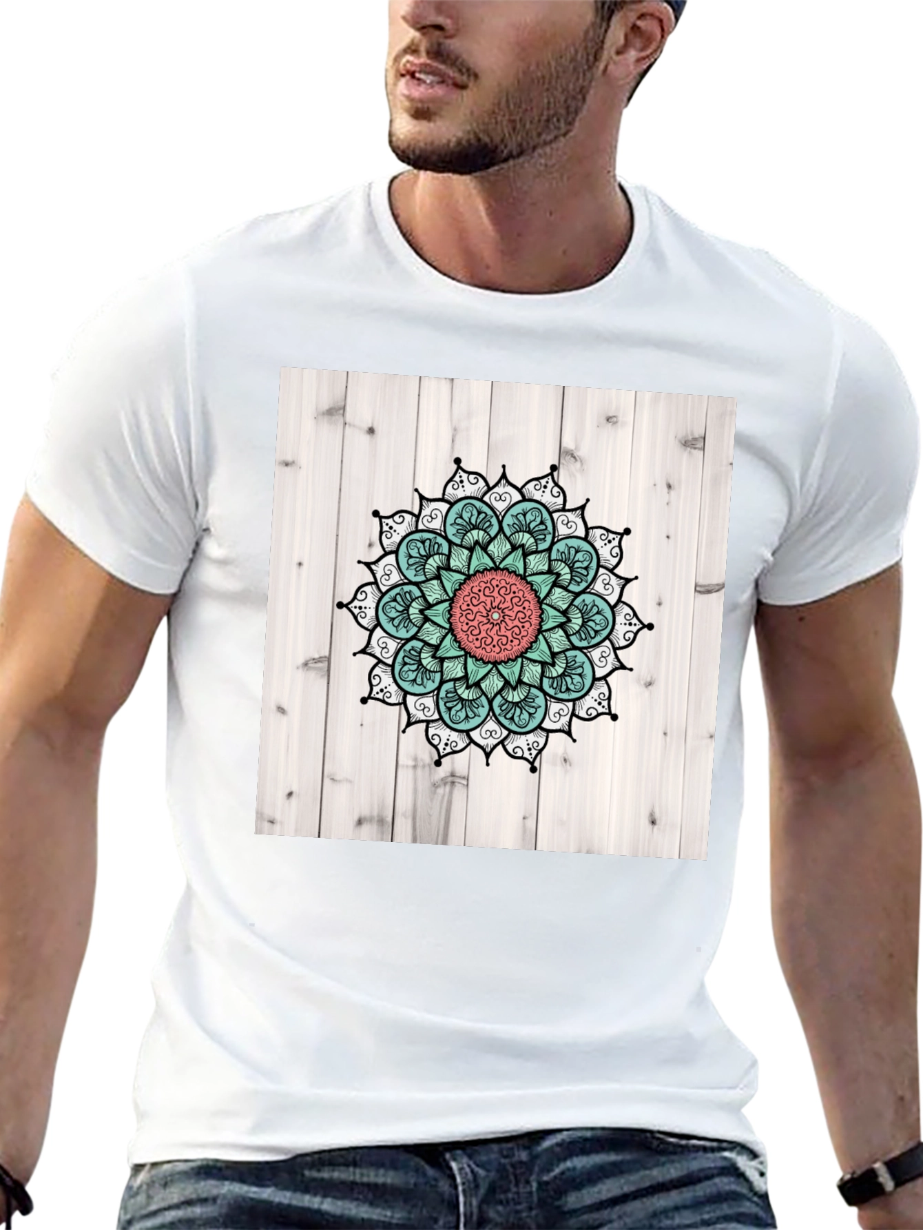 Mandala Graphic Tee - Stylish Unisex T-Shirt