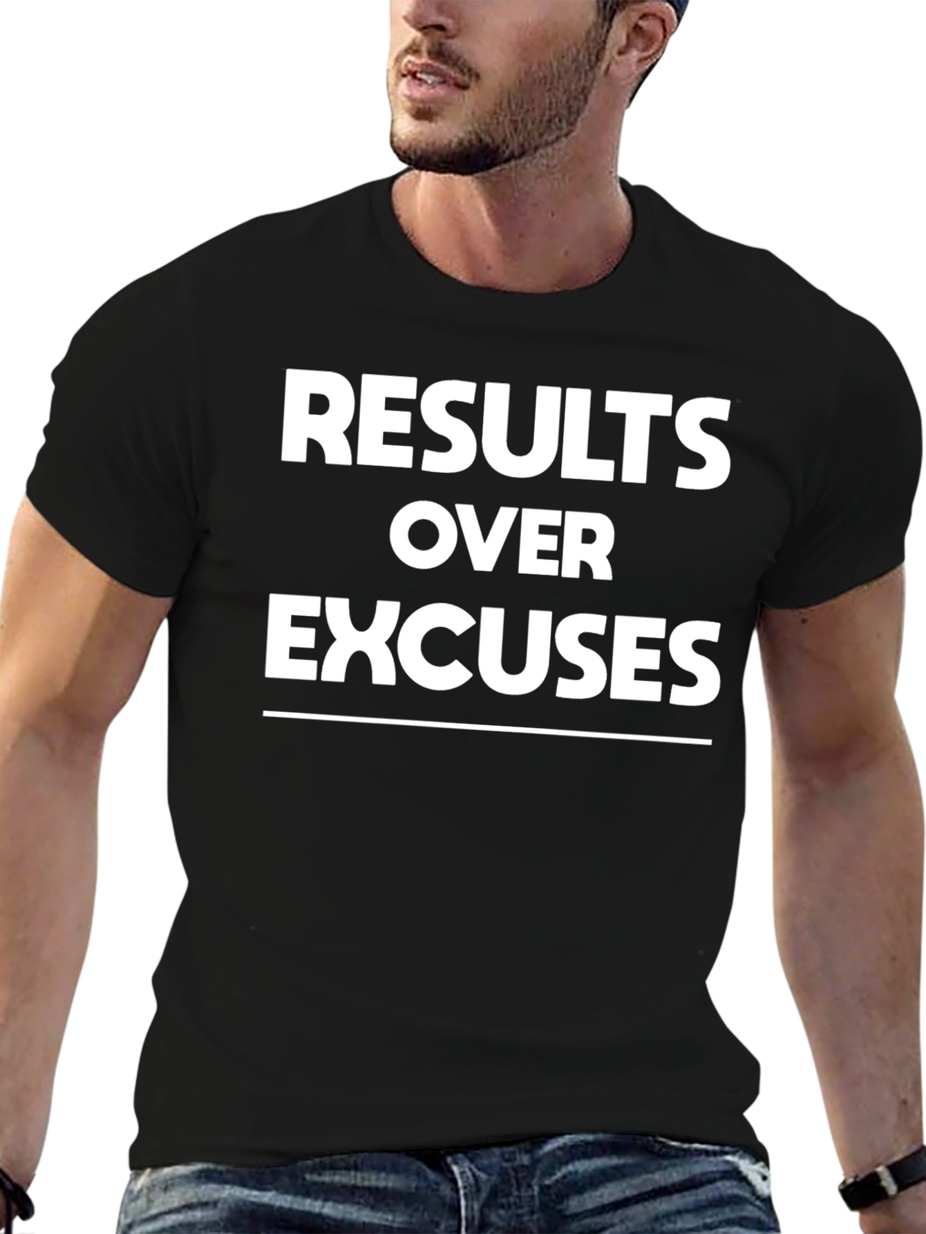 Results Over Excuses Graphic Tee