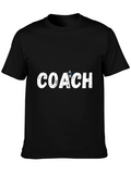 Coach Graphic T-Shirt - Soft Cotton Blend Tee