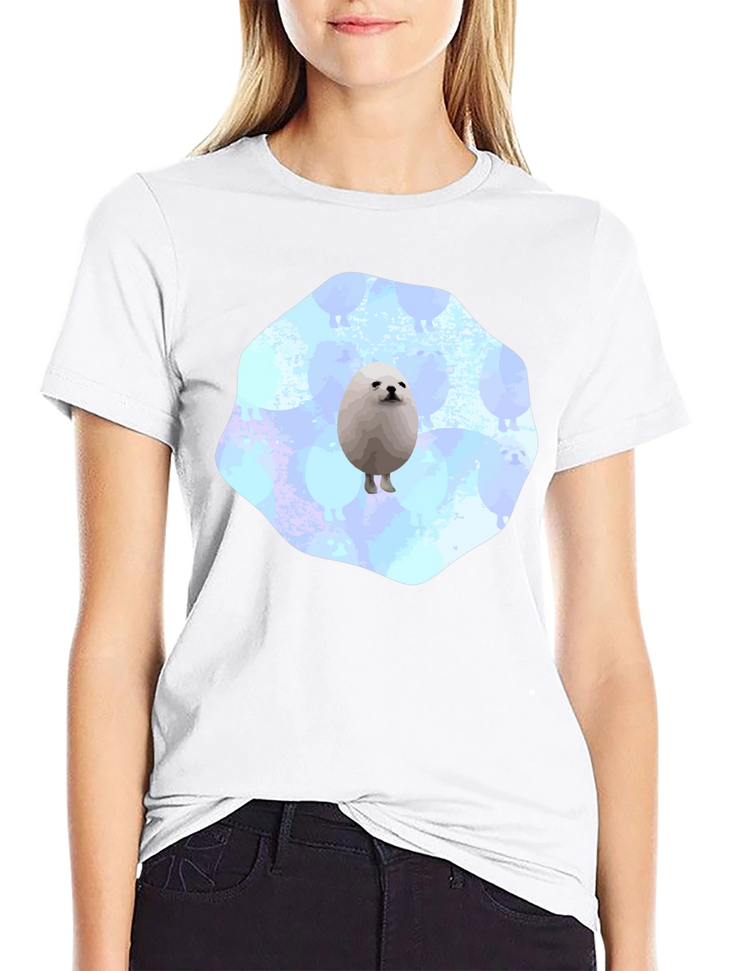 Egg Dog Graphic Tee - Unique Pet Humor