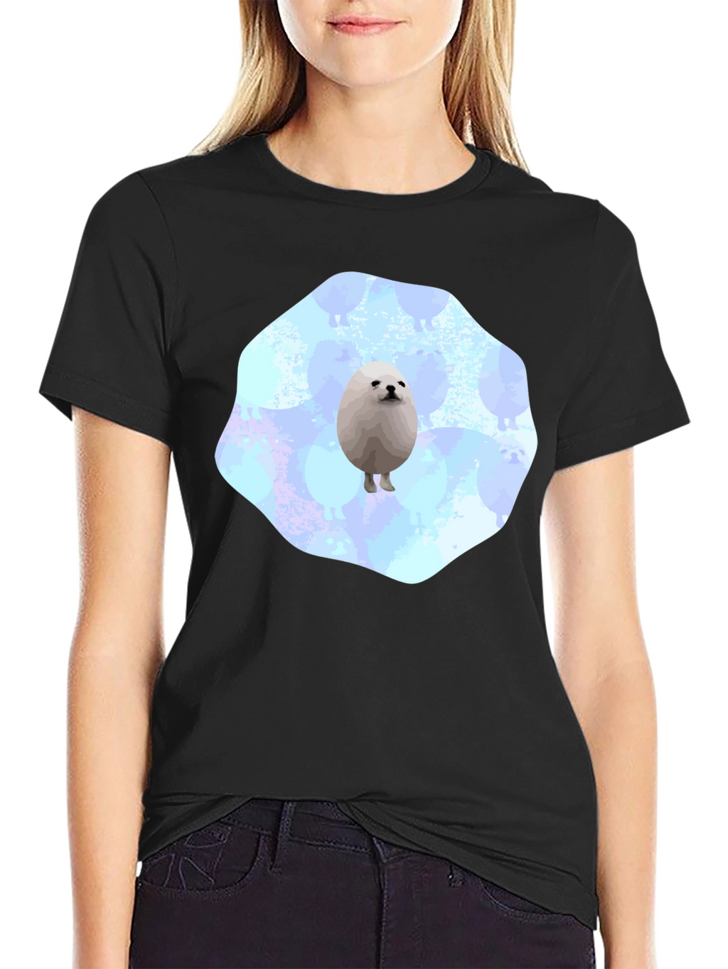 Egg Dog Graphic Tee - Unique Pet Humor