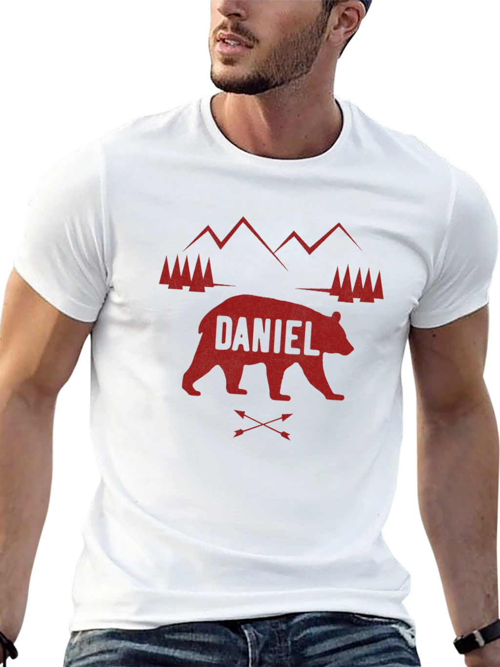 Daniel Bear Mountain Graphic T-Shirt