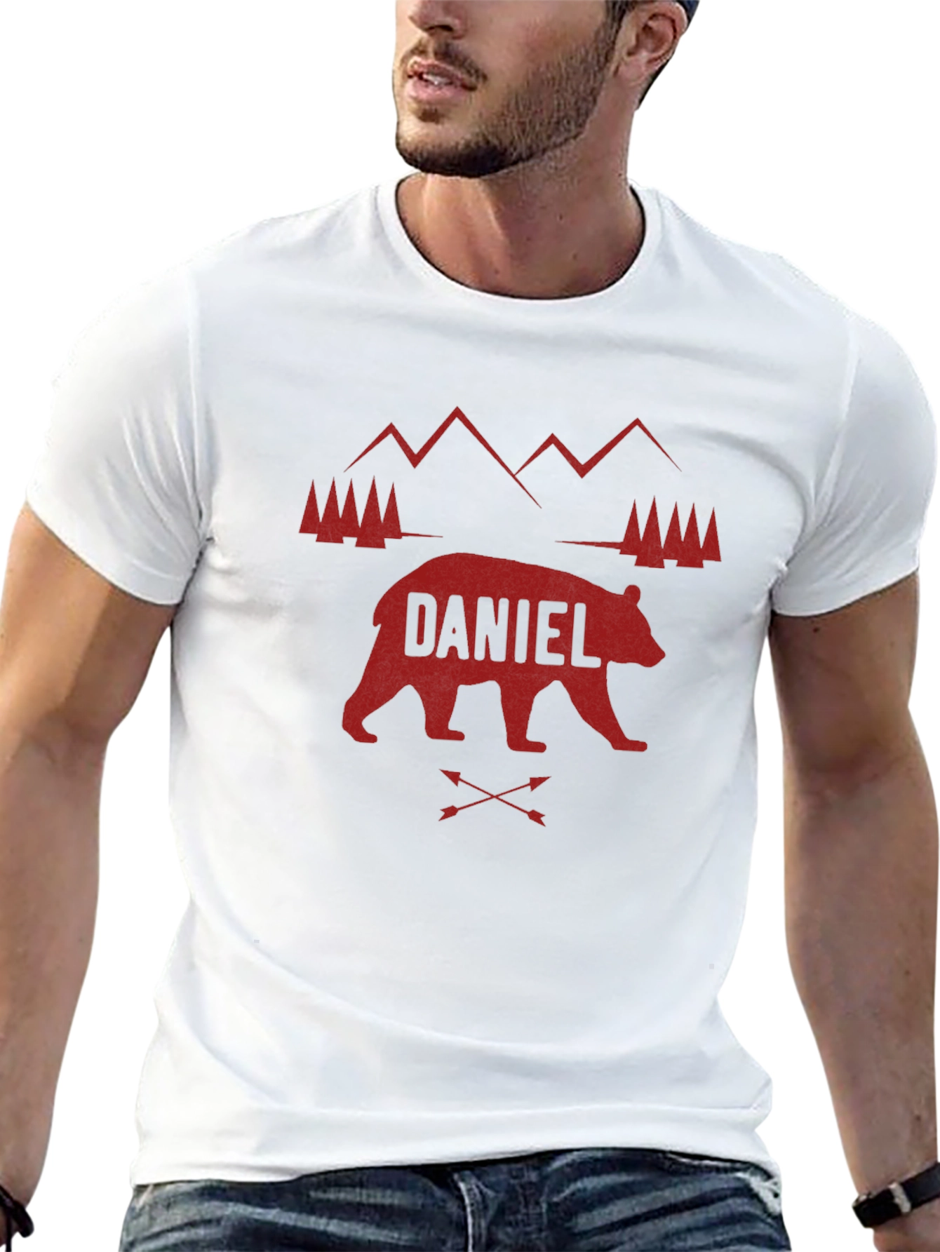 Daniel Bear Mountain Graphic T-Shirt
