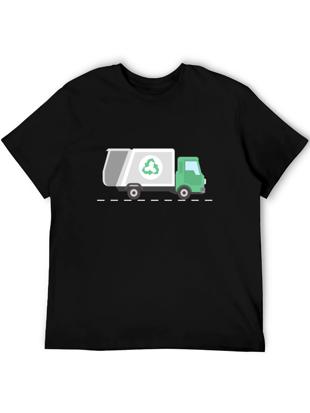 Recycle Truck Graphic T-Shirt - Eco Friendly Design