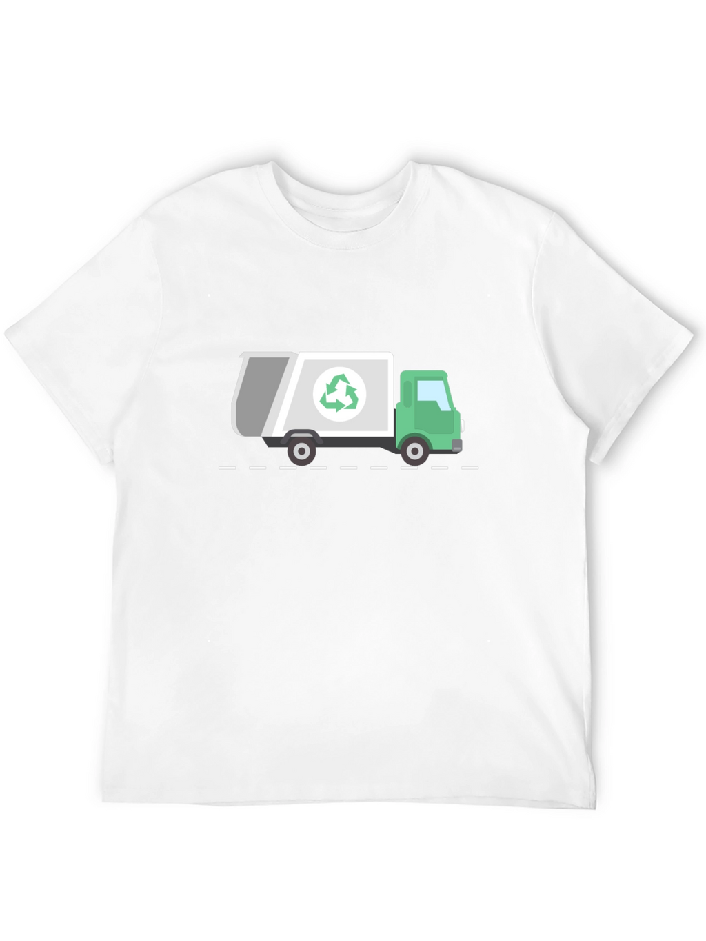 Recycle Truck Graphic T-Shirt - Eco Friendly Design