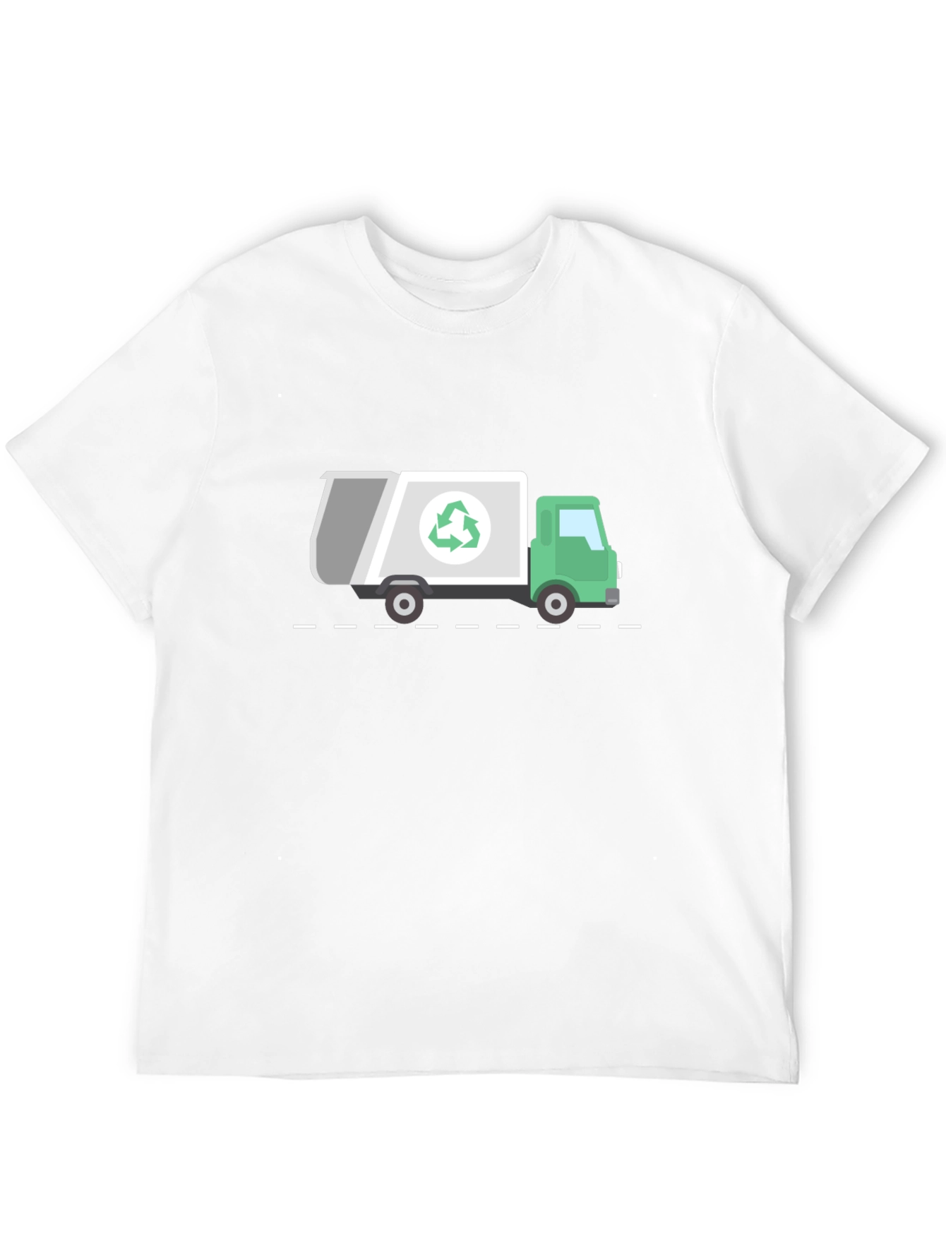 Recycle Truck Graphic T-Shirt - Eco Friendly Design