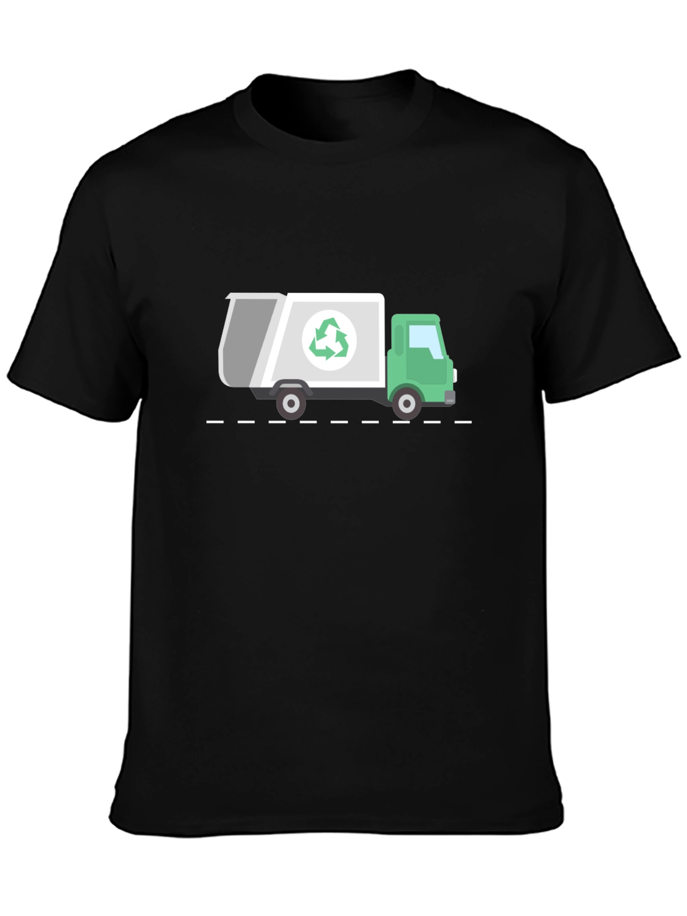 Recycle Truck Graphic T-Shirt - Eco Friendly Design