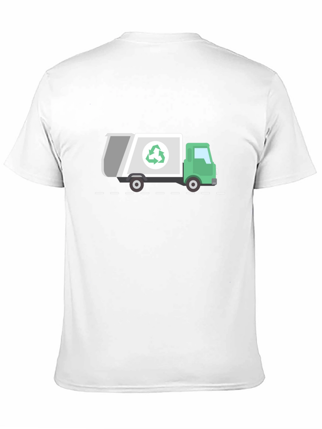 Recycle Truck Graphic T-Shirt - Eco Friendly Design