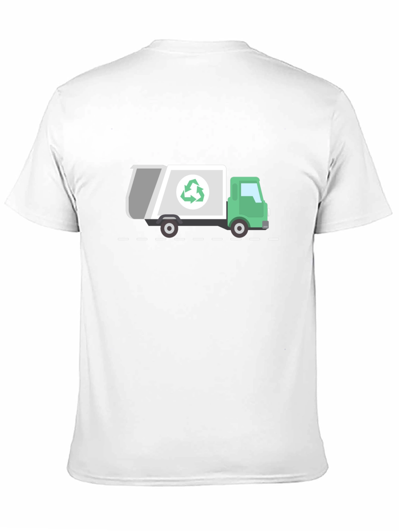 Recycle Truck Graphic T-Shirt - Eco Friendly Design
