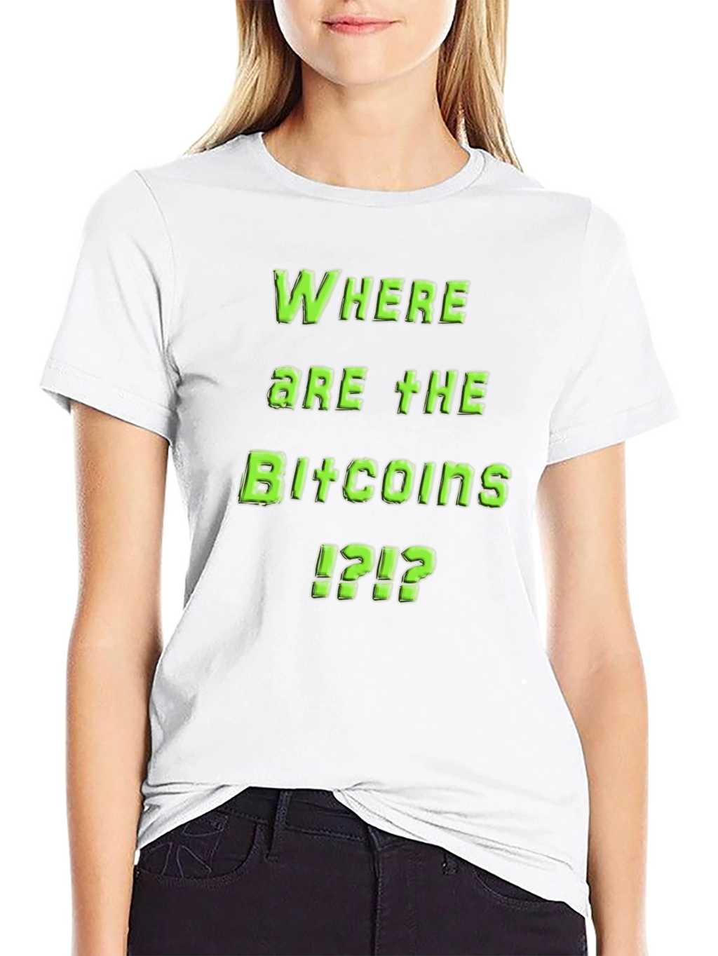 Where Are The Bitcoins T-Shirt - Crypto Tee