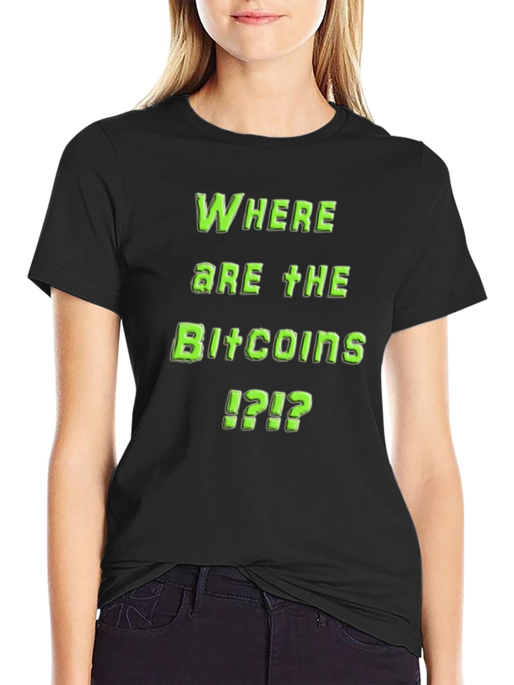 Where Are The Bitcoins T-Shirt - Crypto Tee
