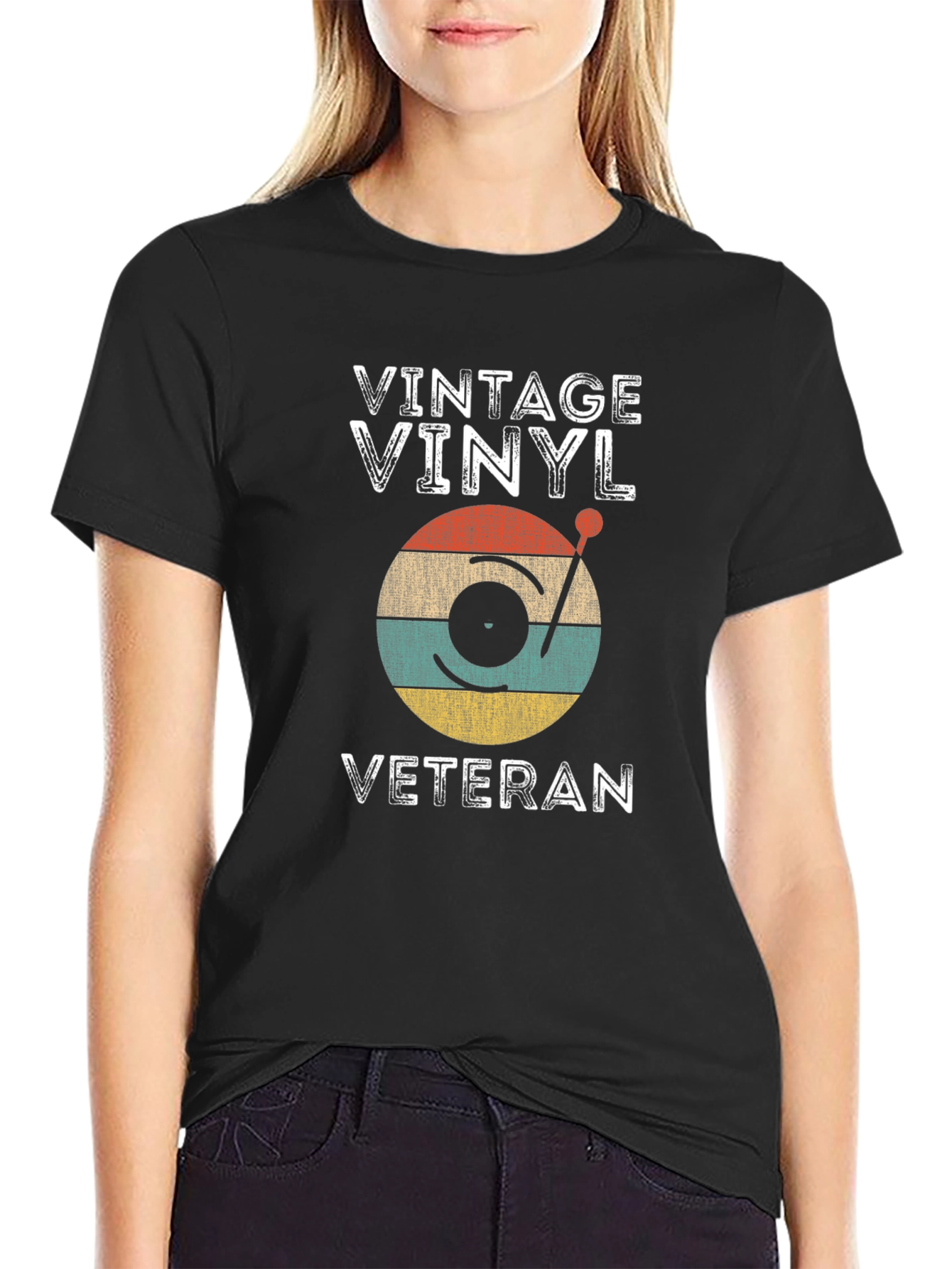 Vintage Vinyl Veteran T-Shirt