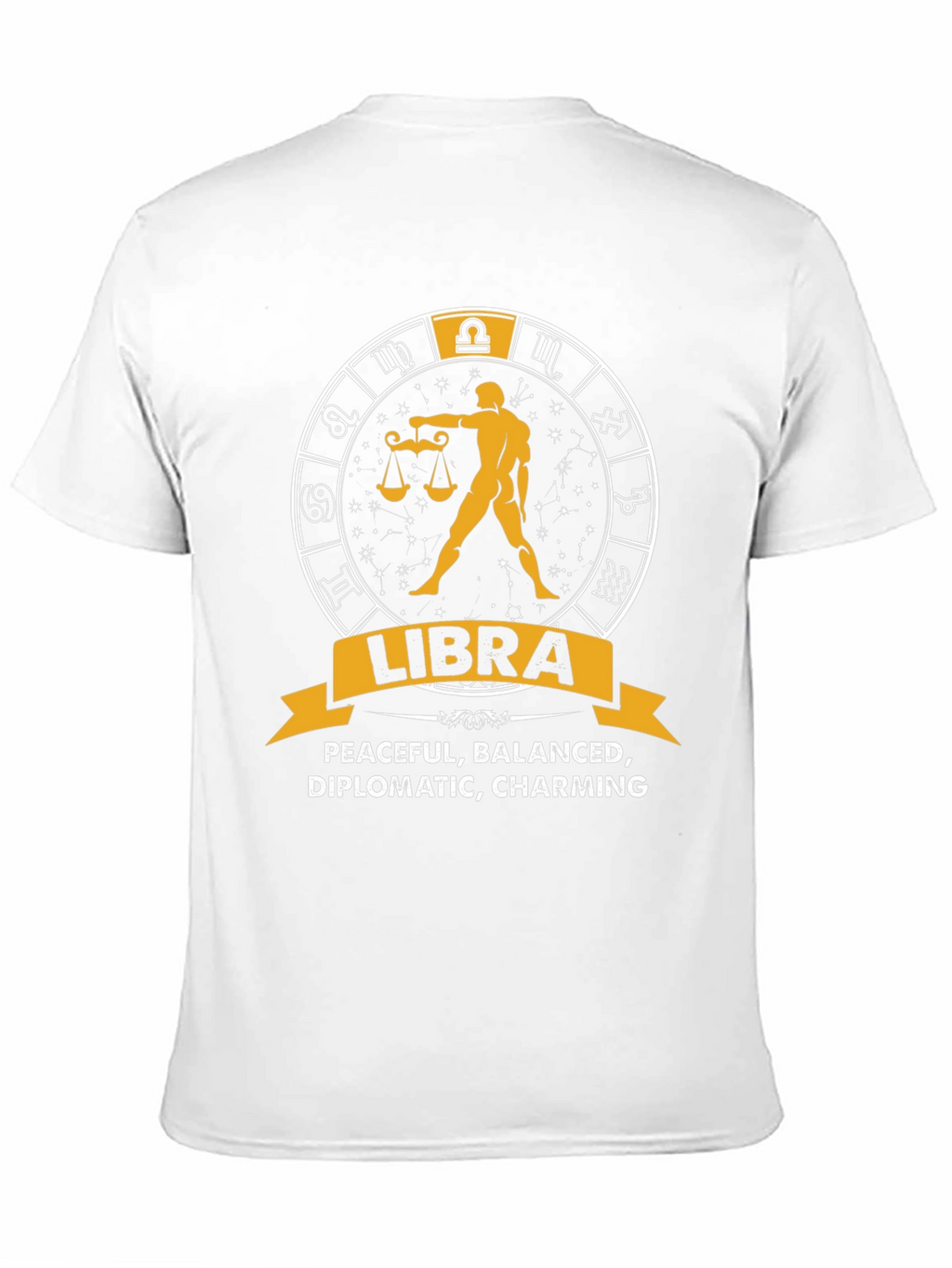 Libra Zodiac Sign T-Shirt - Peaceful Balanced Charming Tee