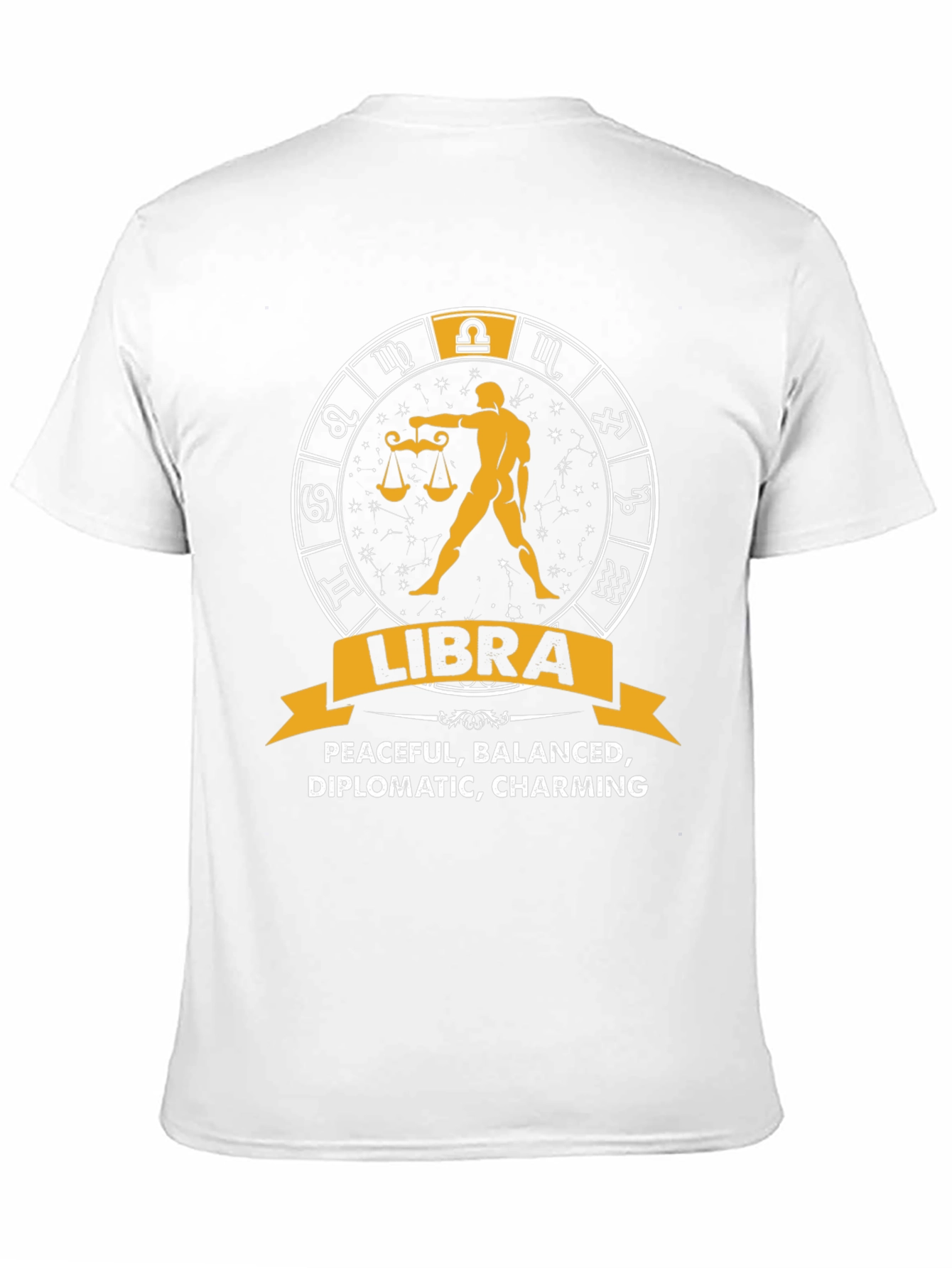 Libra Zodiac Sign T-Shirt - Peaceful Balanced Charming Tee