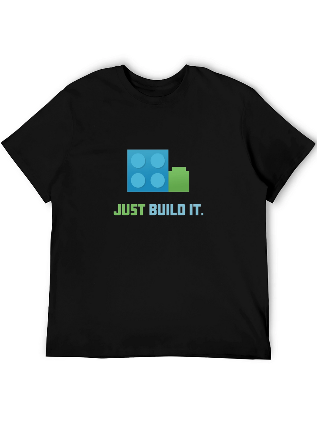 Just Build It T-Shirt - Black