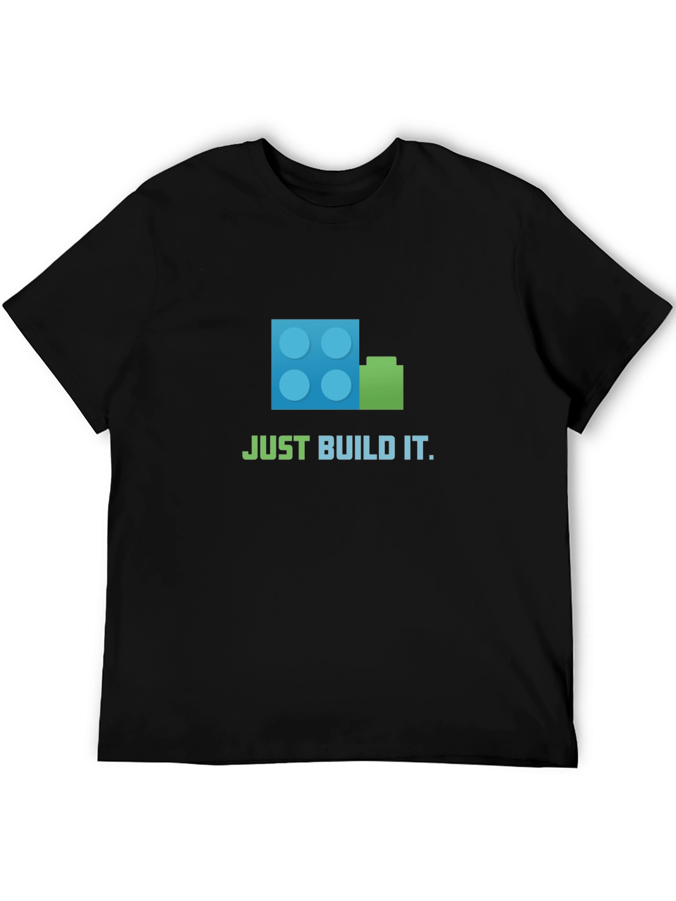 Just Build It T-Shirt - Black