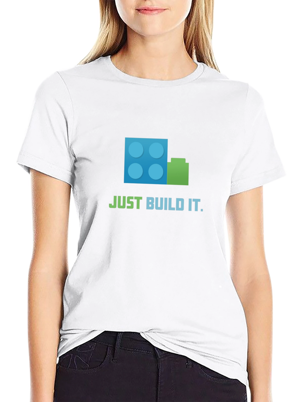Just Build It T-Shirt - Black