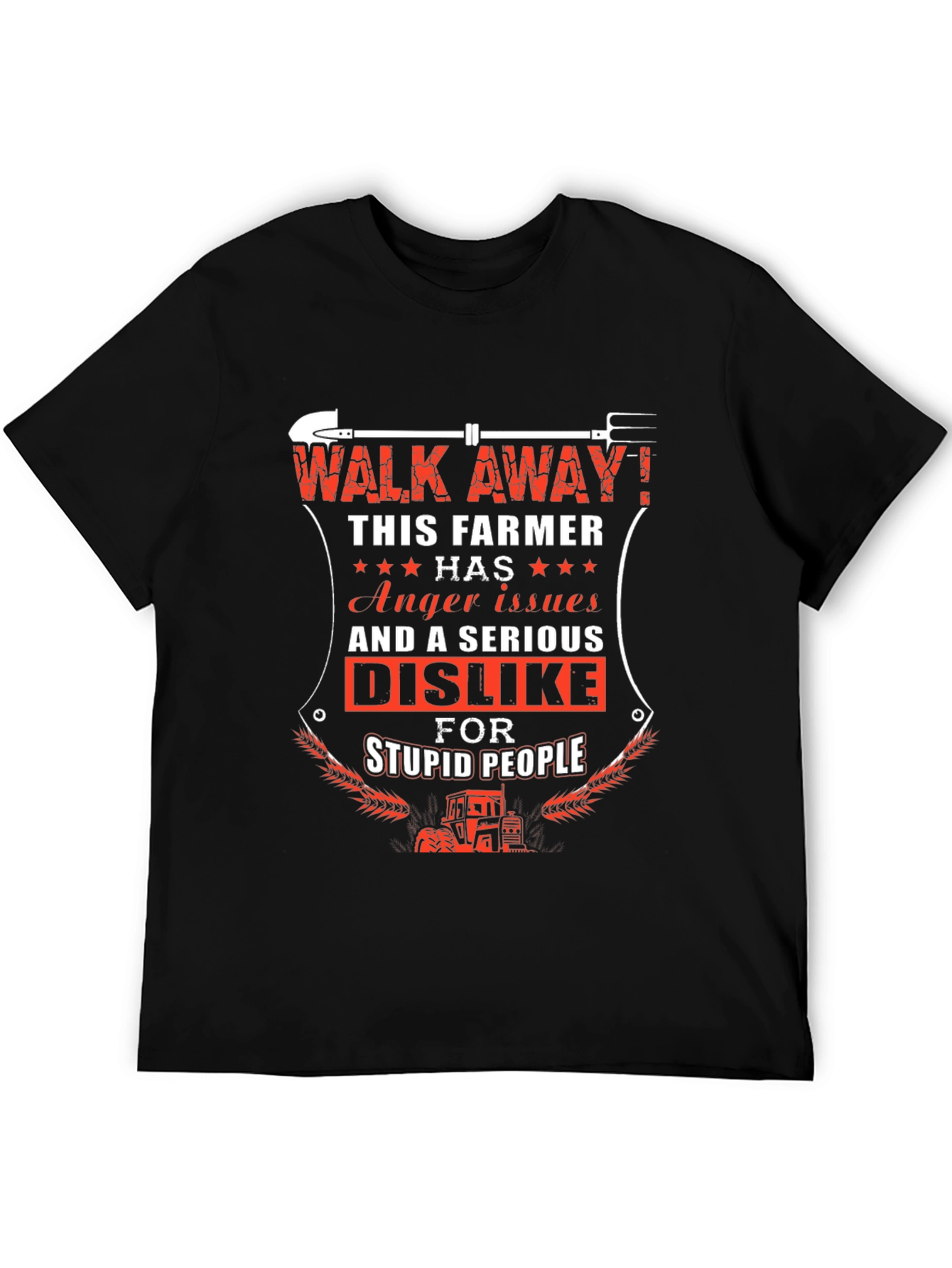 Farmer Anger Issues Graphic T-Shirt