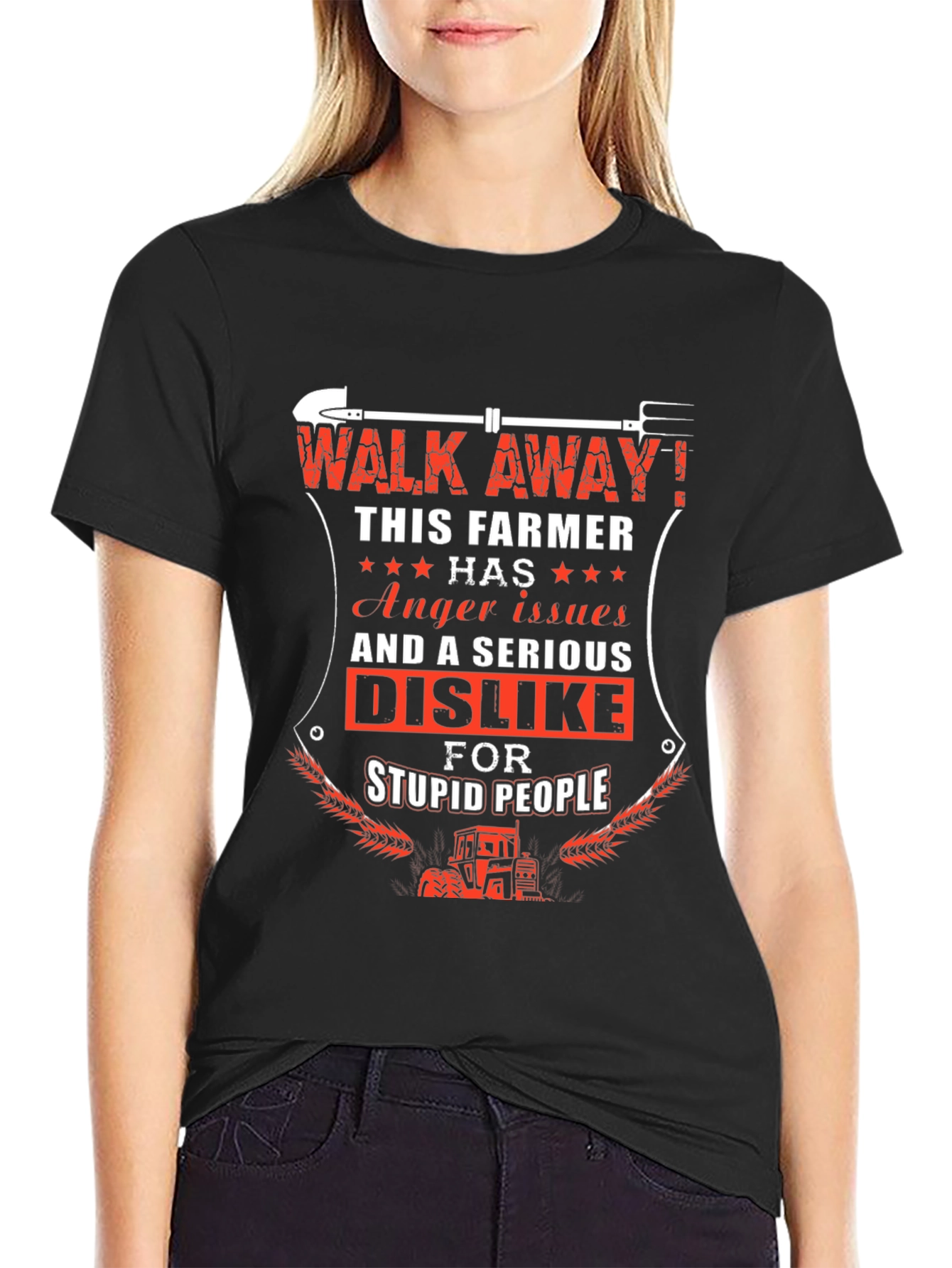 Farmer Anger Issues Graphic T-Shirt