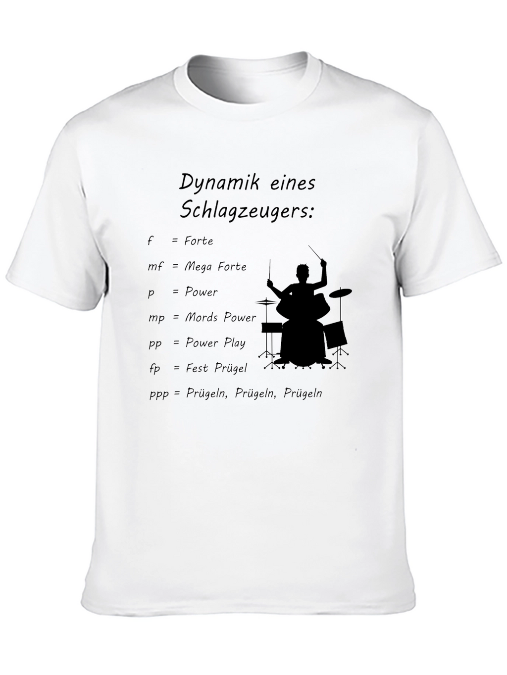 Drummer Dynamics Black T-Shirt
