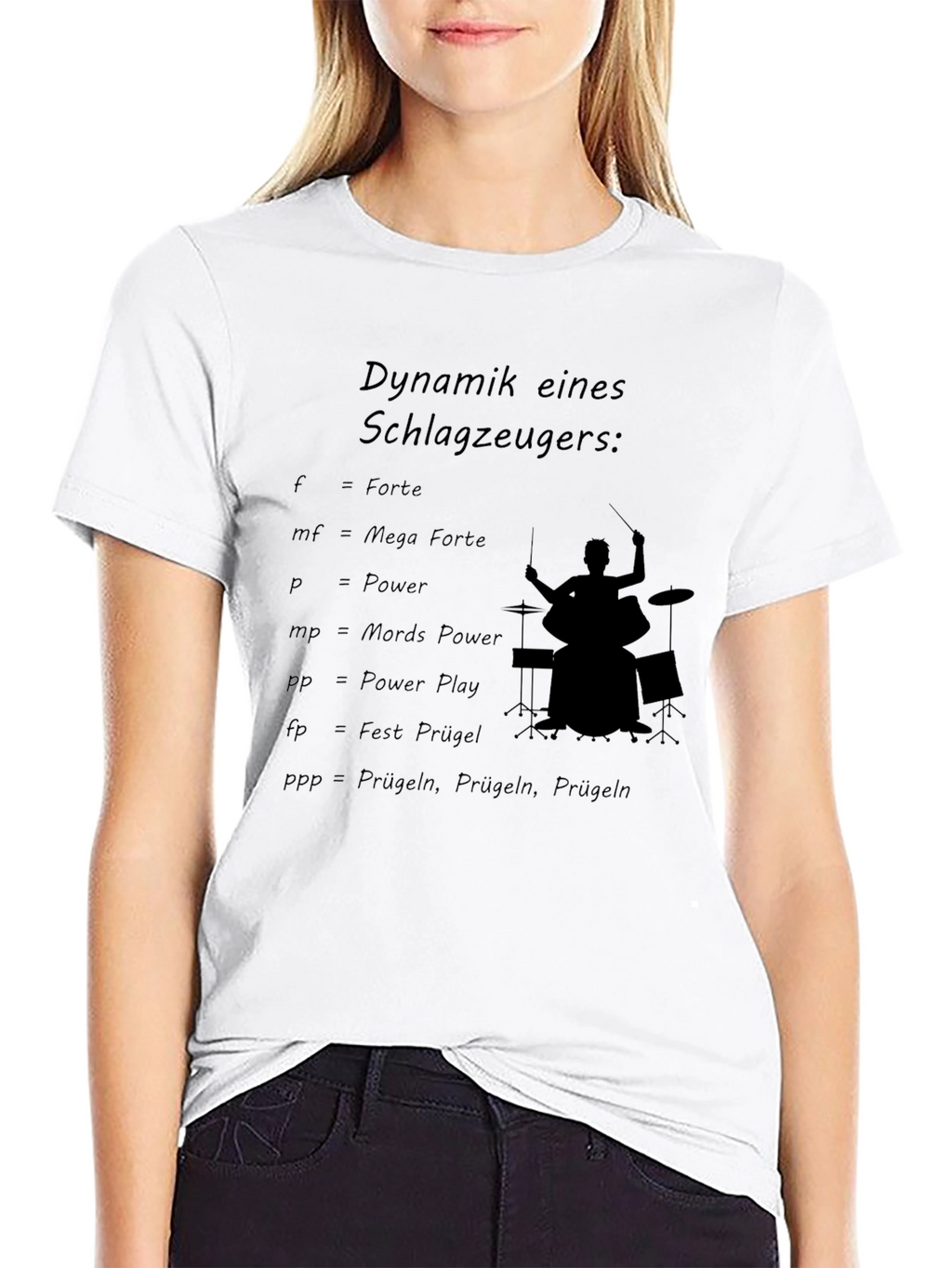 Drummer Dynamics Black T-Shirt