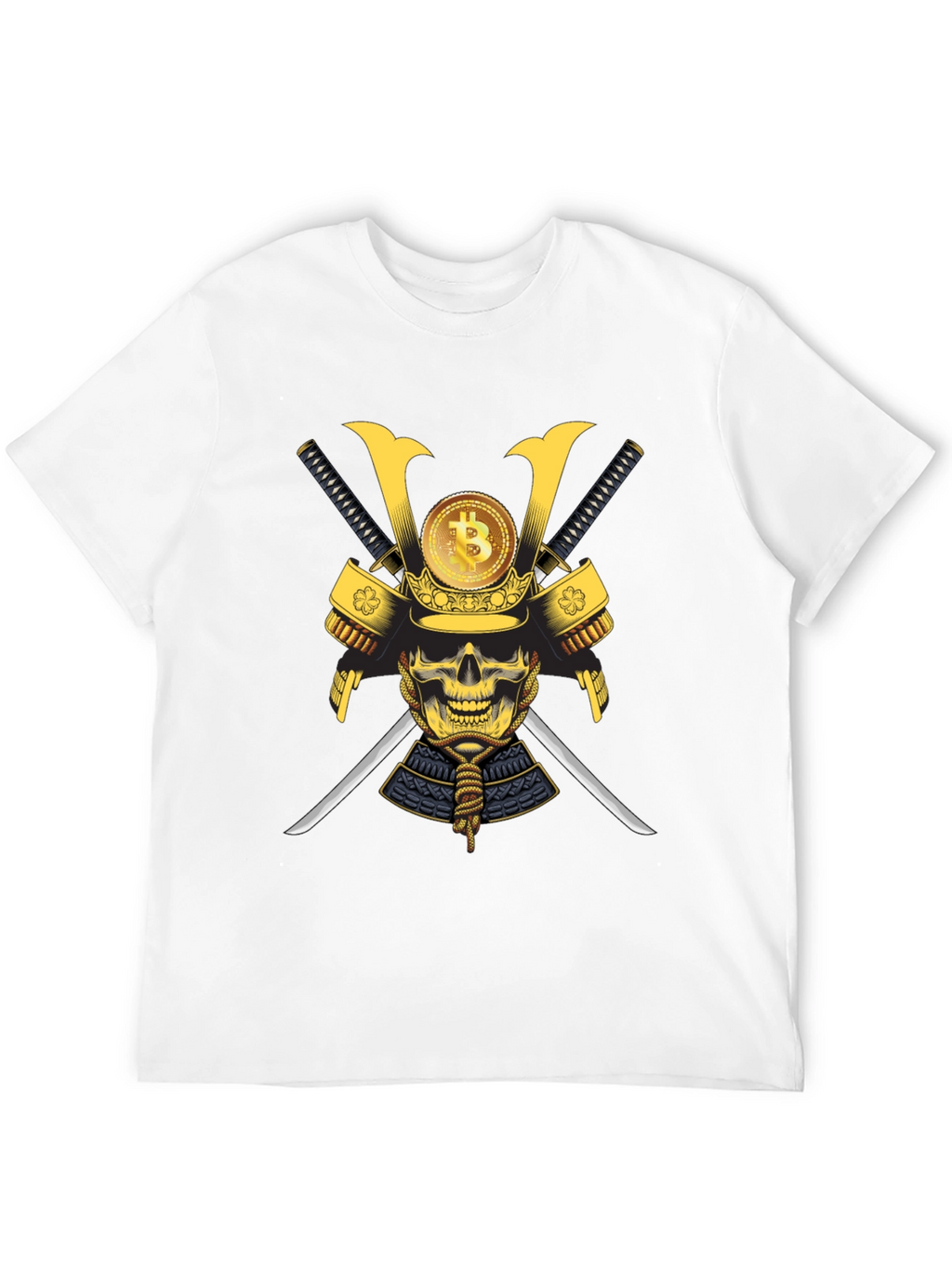 Bitcoin Samurai Skull T-Shirt