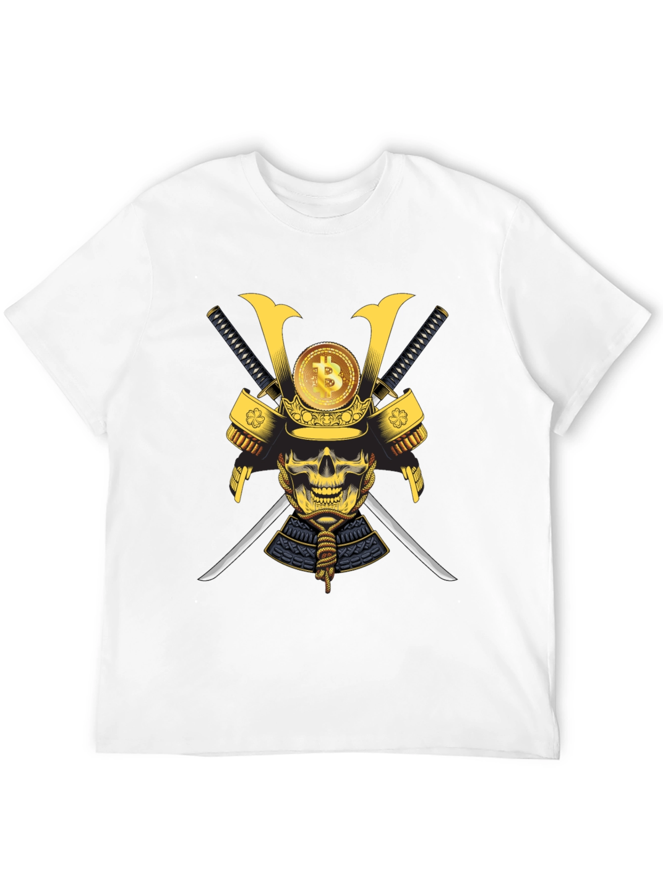 Bitcoin Samurai Skull T-Shirt