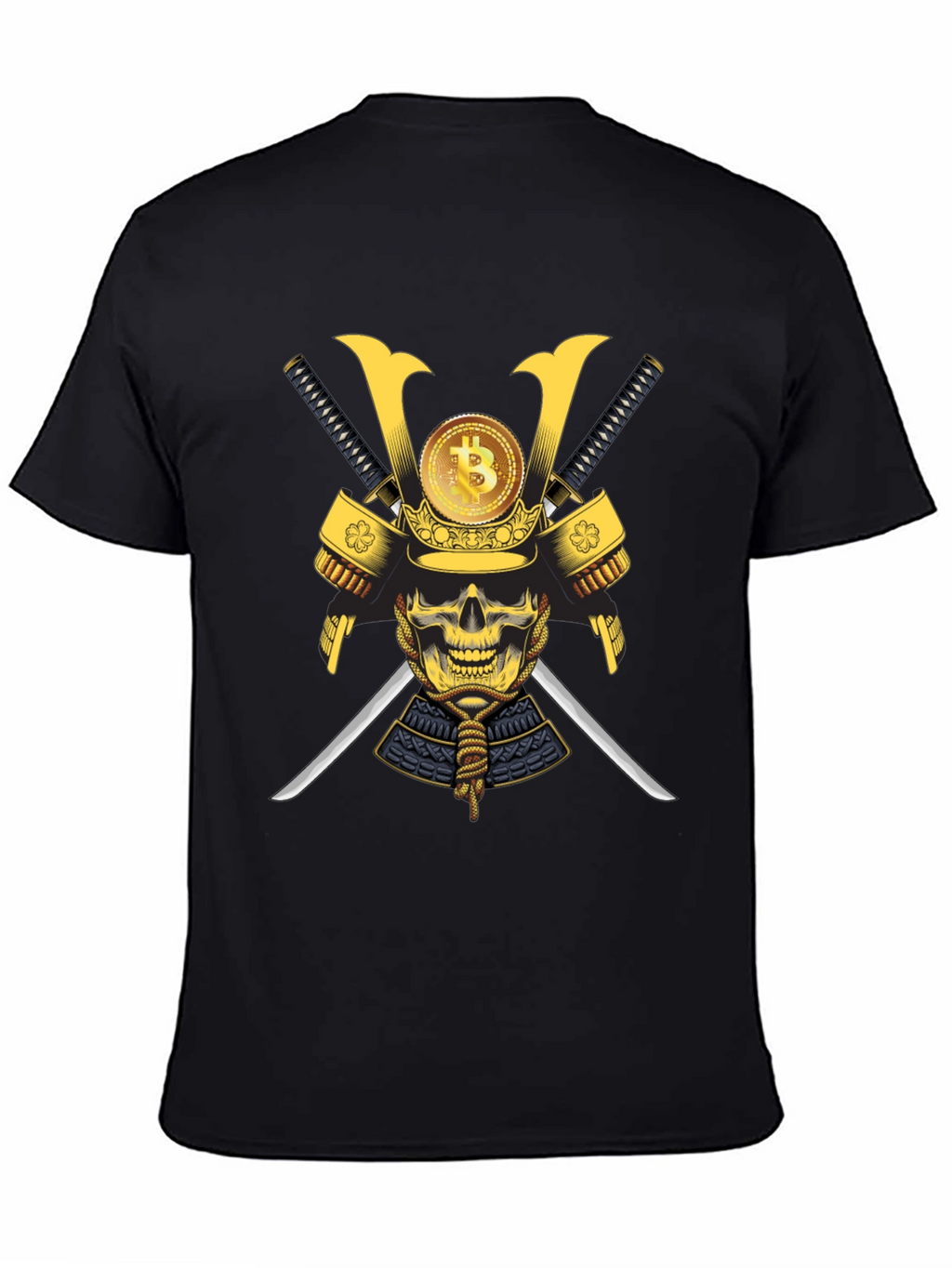 Bitcoin Samurai Skull T-Shirt