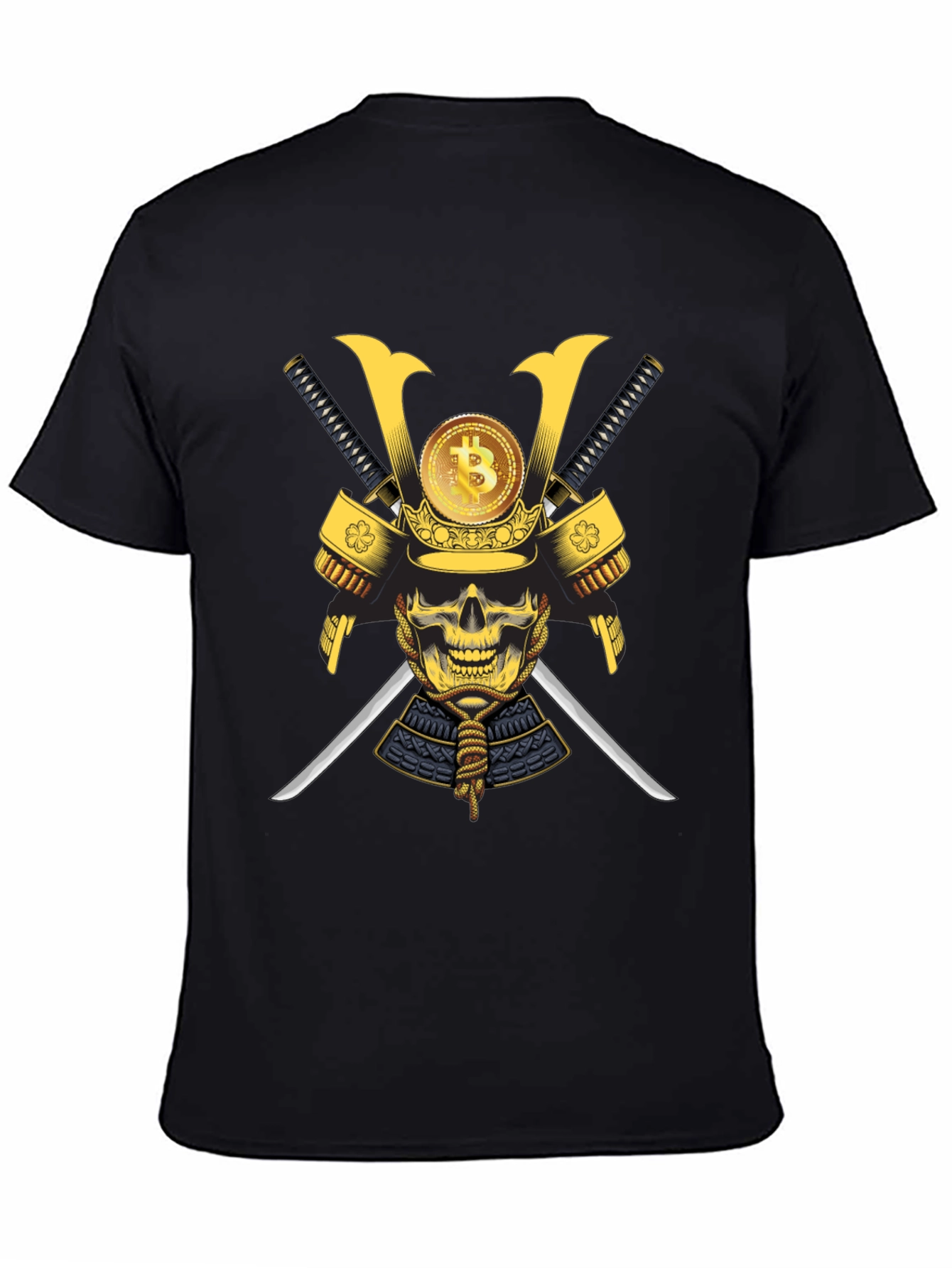 Bitcoin Samurai Skull T-Shirt