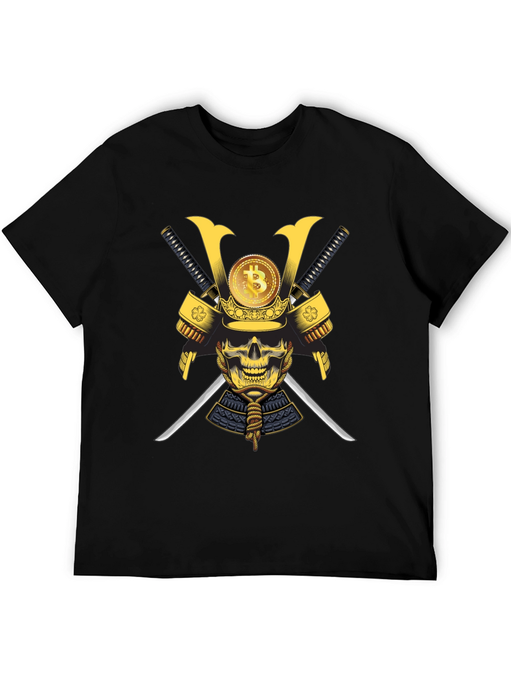Bitcoin Samurai Skull T-Shirt