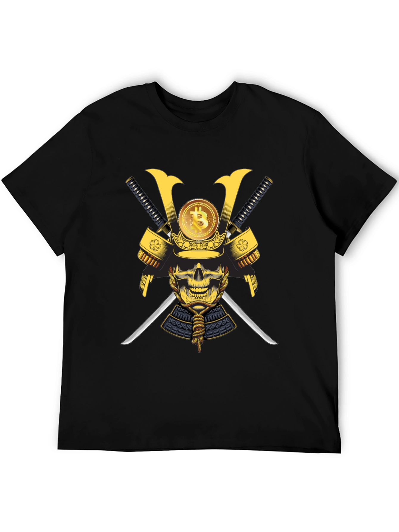 Bitcoin Samurai Skull T-Shirt