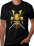 Bitcoin Samurai Skull T-Shirt