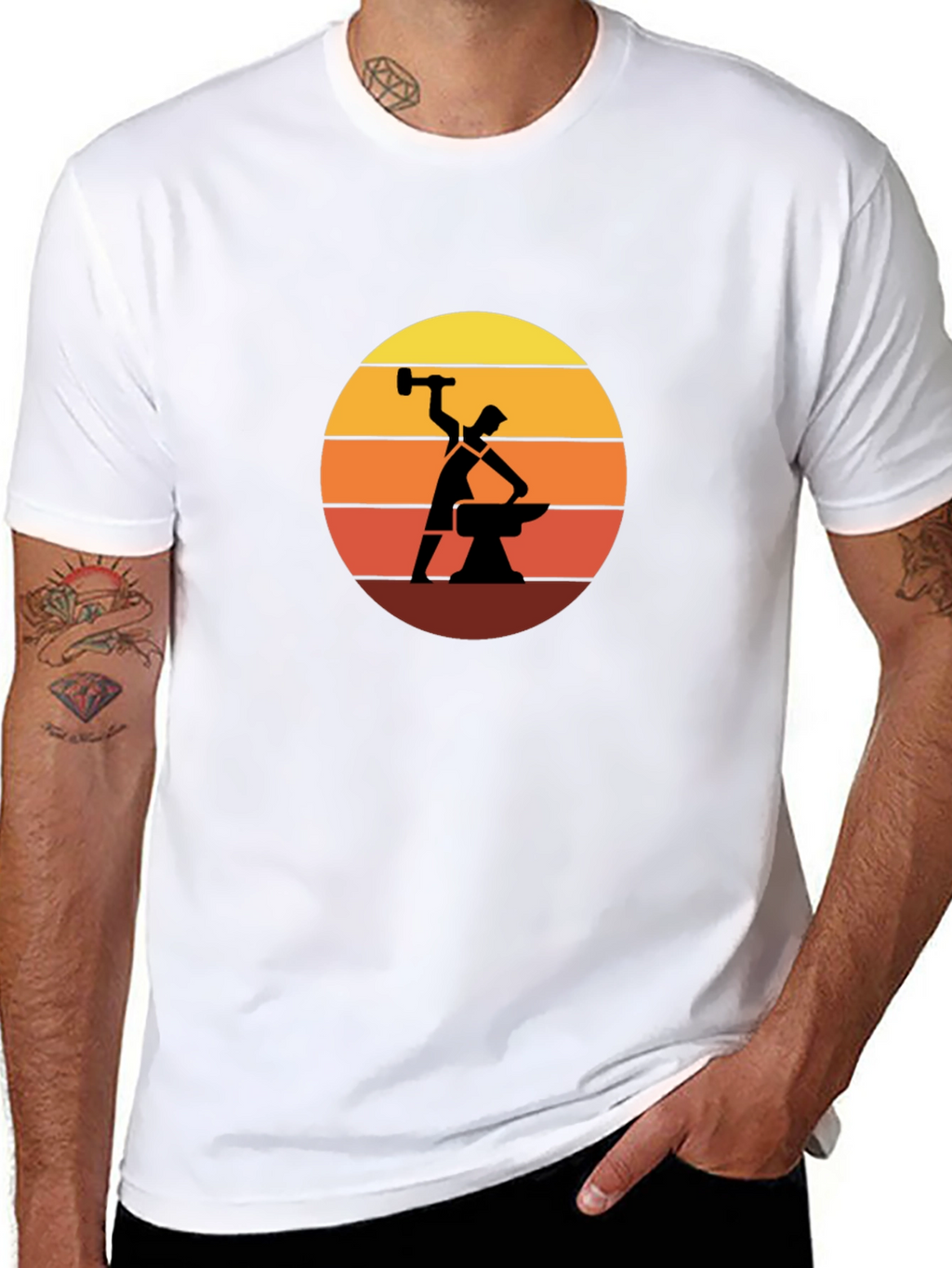Blacksmith Sunset Graphic Tee