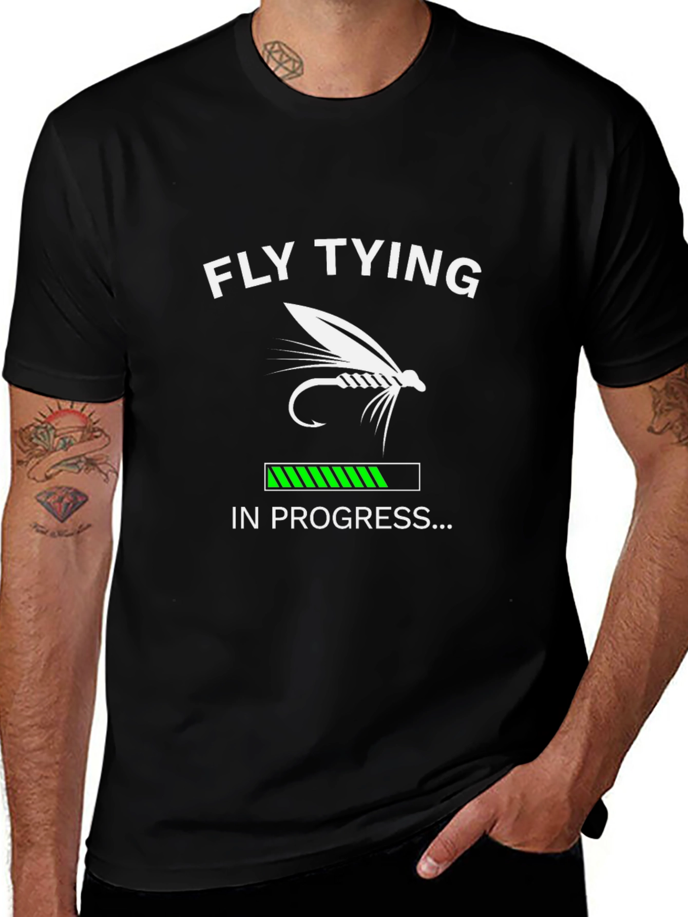 Fly Tying in Progress T-Shirt