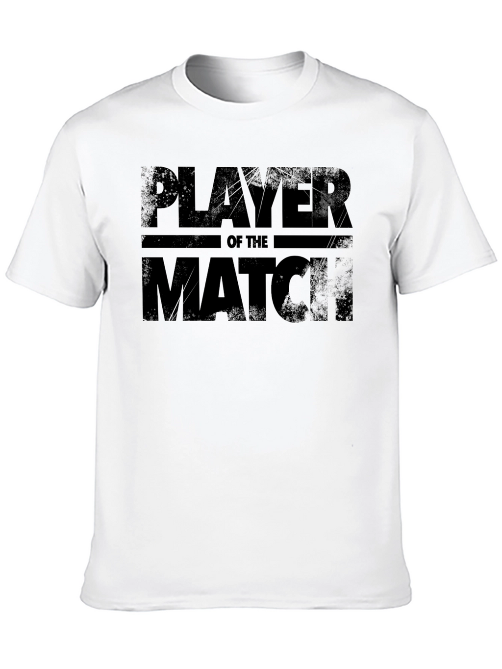Player of the Match Black Graphic T-Shirt