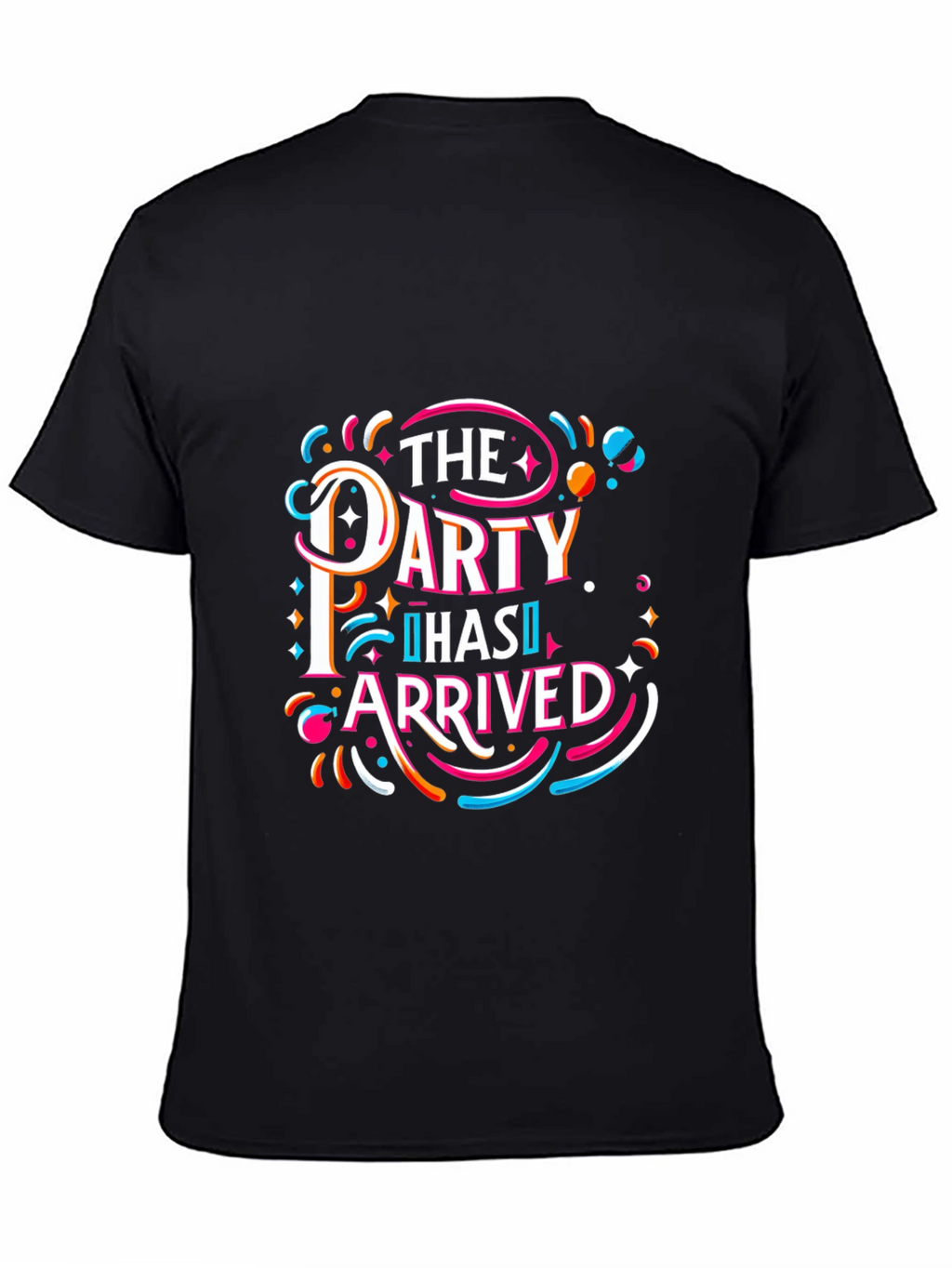 The Party Has Arrived Graphic T-Shirt
