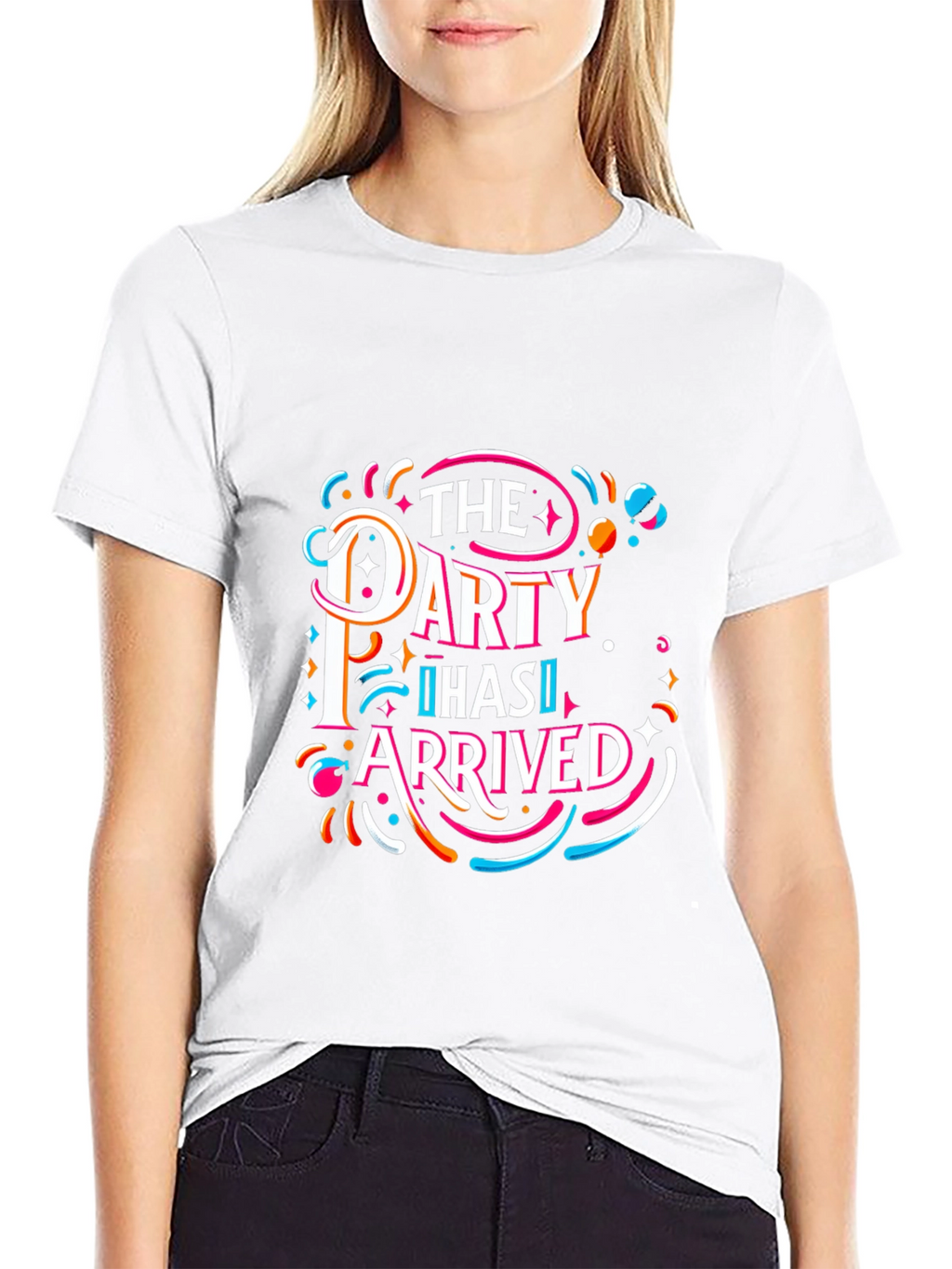 The Party Has Arrived Graphic T-Shirt