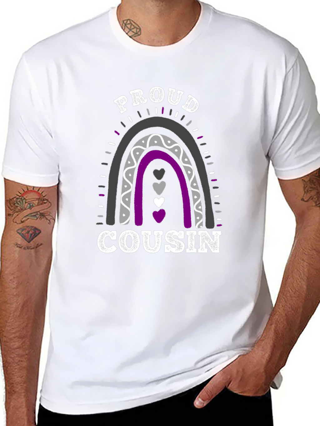 Proud Cousin Rainbow Pride T-Shirt